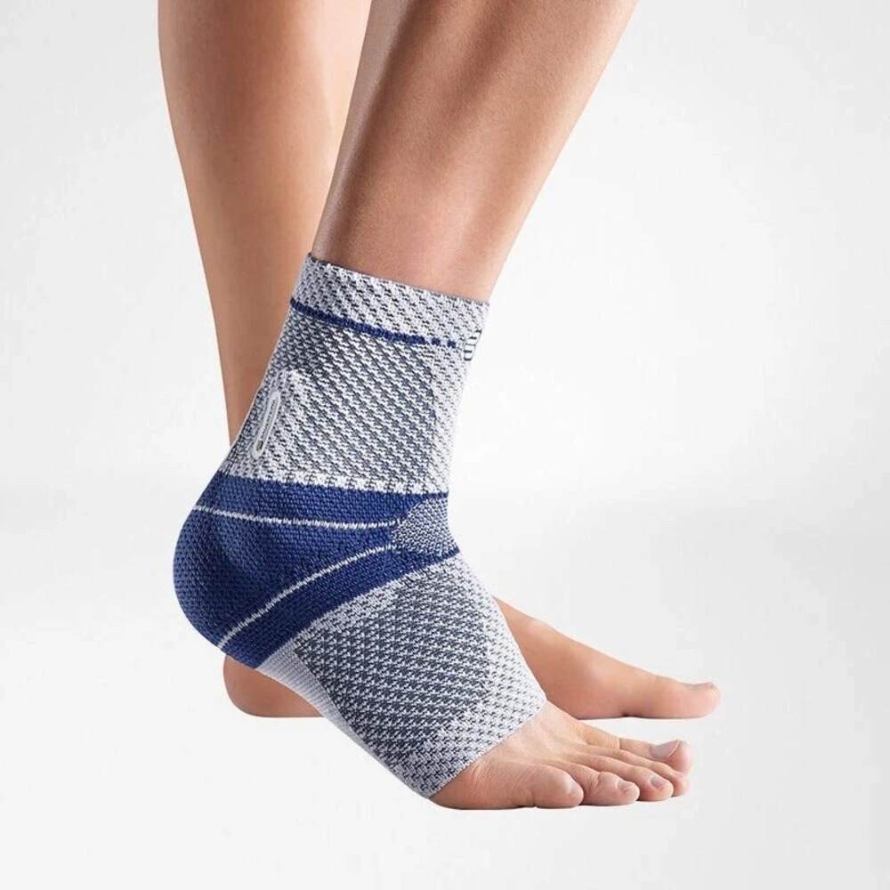 Bauerfeind MalleoTrain Plus Ankle Support Brace Right Foot Size 4 - Titanium